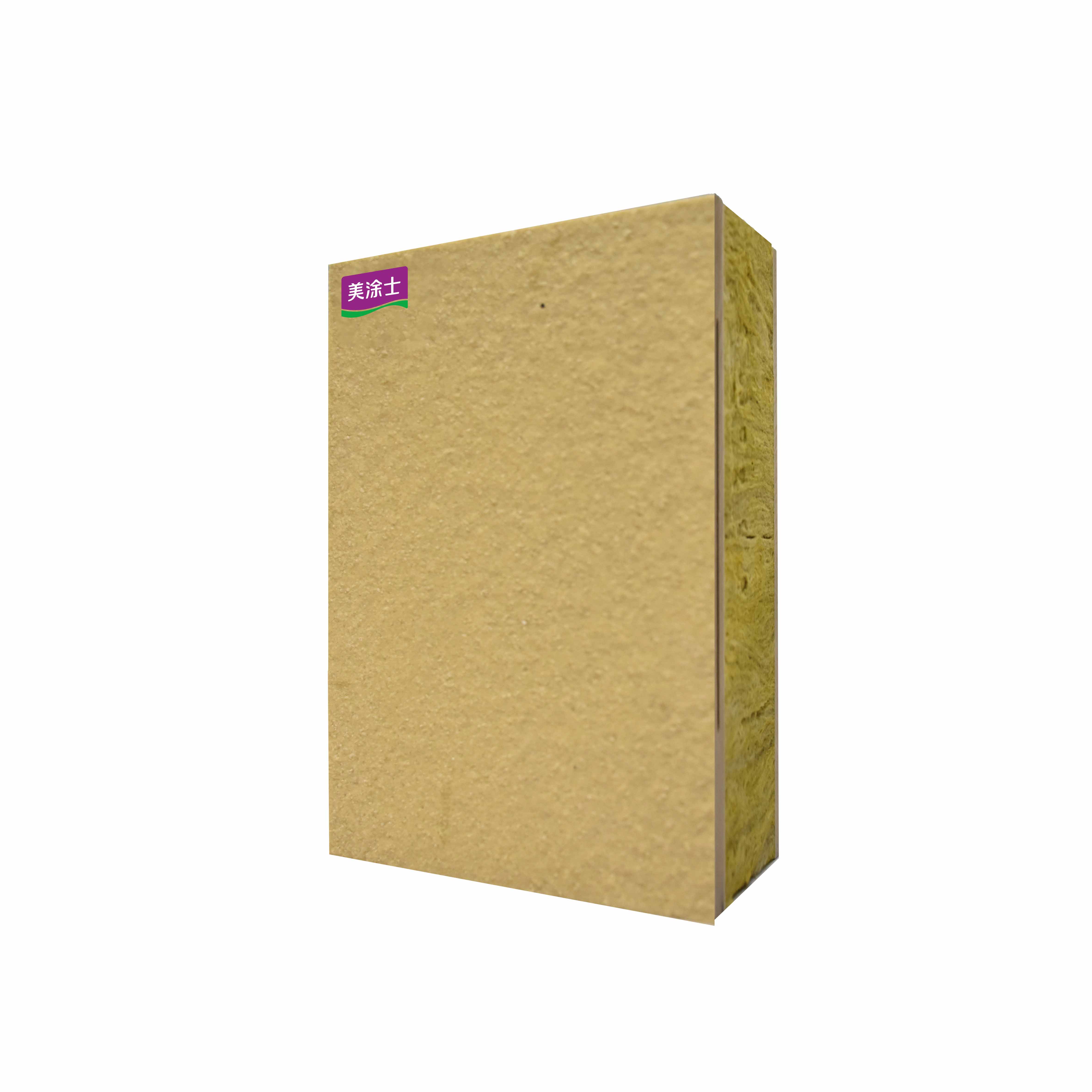 無機(jī)類—真石漆保溫裝飾一體板